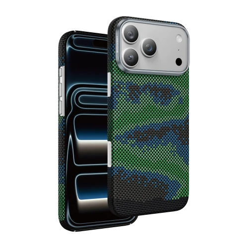 Чехол KEVLAR STARRY MagSafe Case, Зеленый