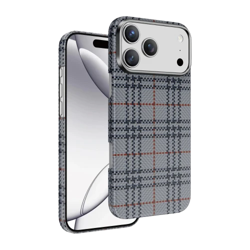 Чехол KEVLAR SCOTS MagSafe Case, Серый